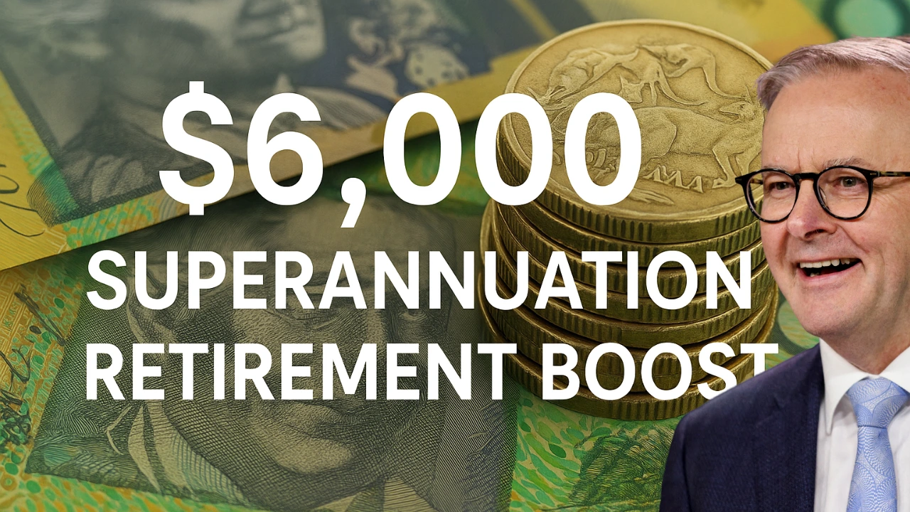6,000 Superannuation Retirement Boost Confirmed for Millions of Aussie Workers from 2026