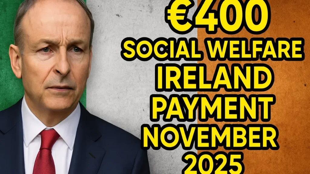 €400 Social welfare Ireland Payment November 2025