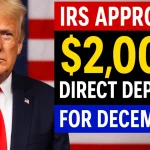 IRS Approves $2,000 Direct Deposit for December, Check Your Eligibility Here