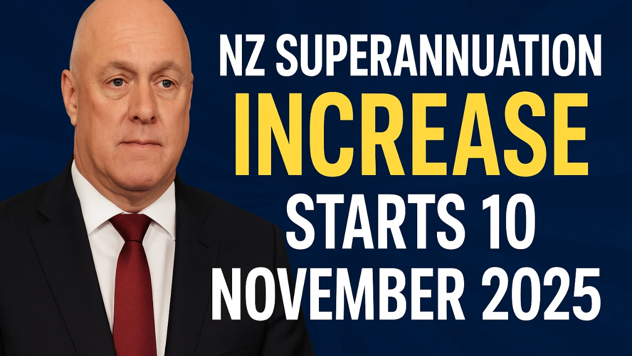 NZ Superannuation Increase Starts 10 November 2025 – Higher Payments and Updated Rates for Pensioners Revealed