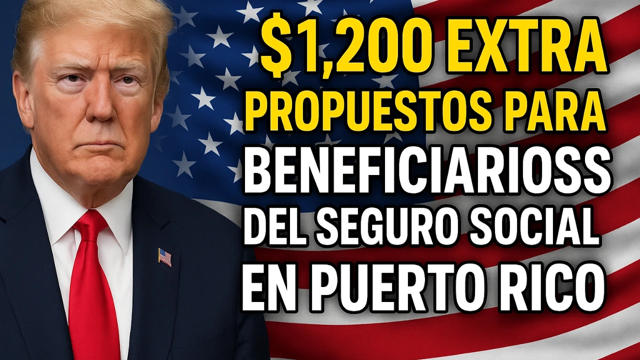 $1,200 extra propuestos para beneficiarios del Seguro Social en Puerto Rico: quiénes lo recibirían y cómo cambiarían los pagos