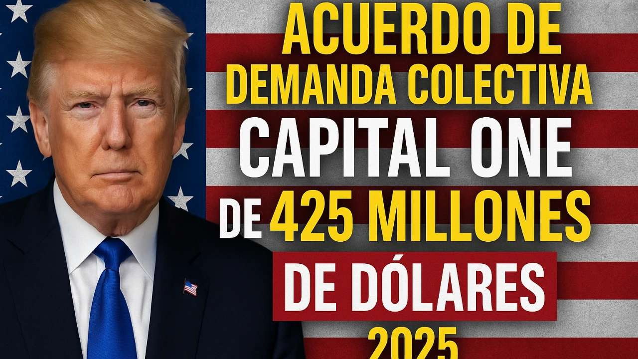 Acuerdo de Demanda Colectiva Capital One de 425 millones de dólares 2025, cada cliente será pagado en la reclamación