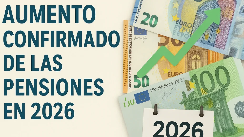 Aumento confirmado de las pensiones en 2026 cuánto subirán y cuándo se pagará