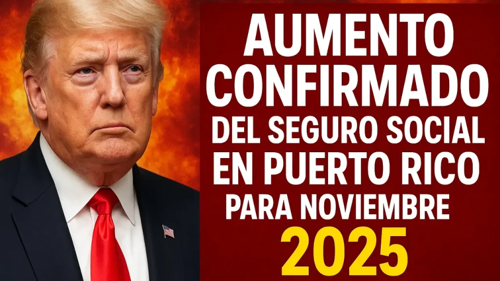 Aumento confirmado del Seguro Social en Puerto Rico para noviembre 2025: nuevos pagos y beneficiarios