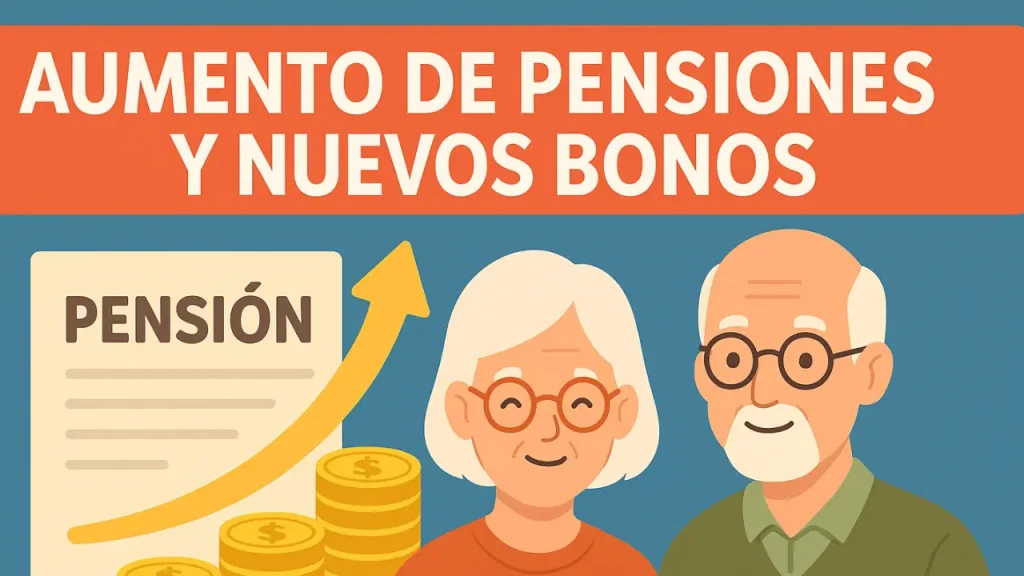 Aumento de pensiones y nuevos bonos así quedará el ingreso total de los adultos mayores en 2026