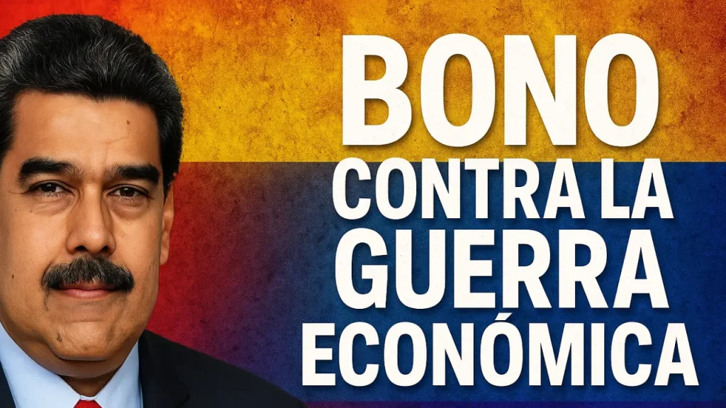 Bono Contra la Guerra Económica noviembre 2025 pagos para pensionados y sector público