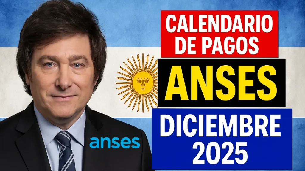 Calendario de pagos ANSES Diciembre 2025 cuándo cobran los jubilados, pensionados, AUH y SUAF