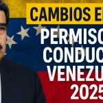 Cambios en el permiso de conducir en Venezuela 2025 – Nuevas normas entran en vigor el 30 de noviembre