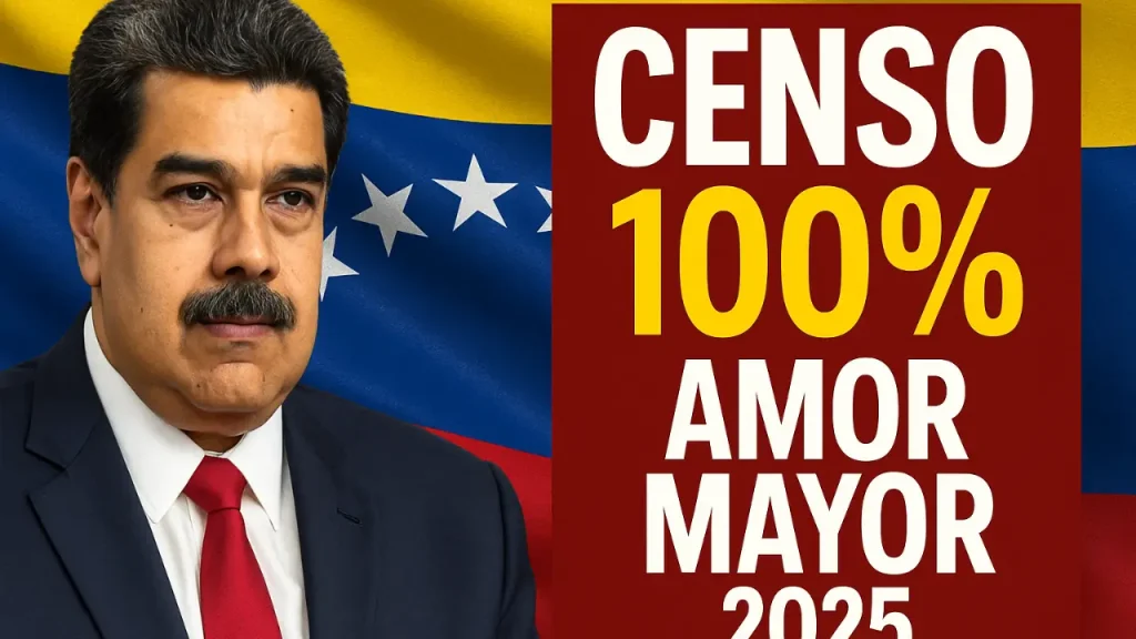 Censo 100% Amor Mayor 2025: Pasos para Recibir la Pensión sin Cotizaciones