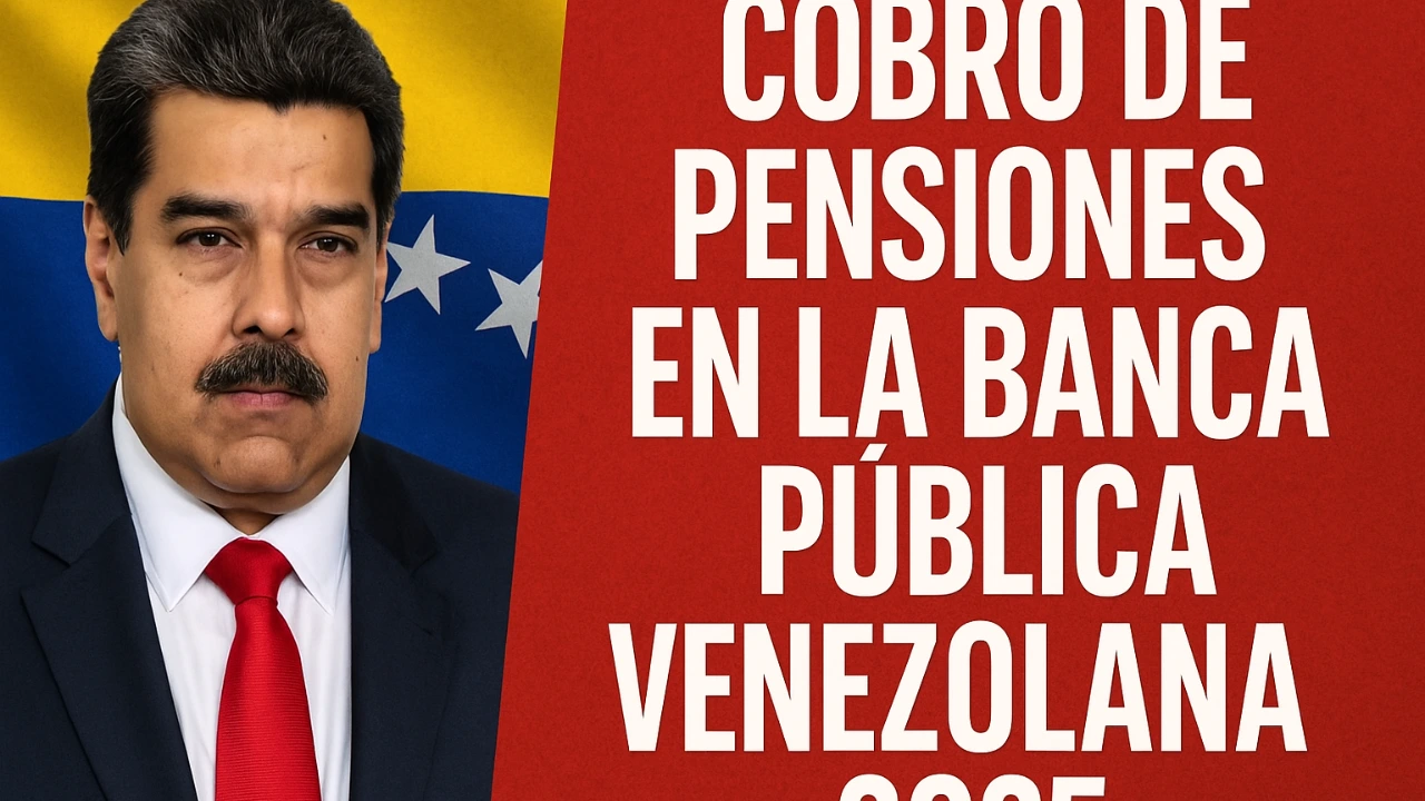 Cobro de pensiones en la banca pública venezolana 2025