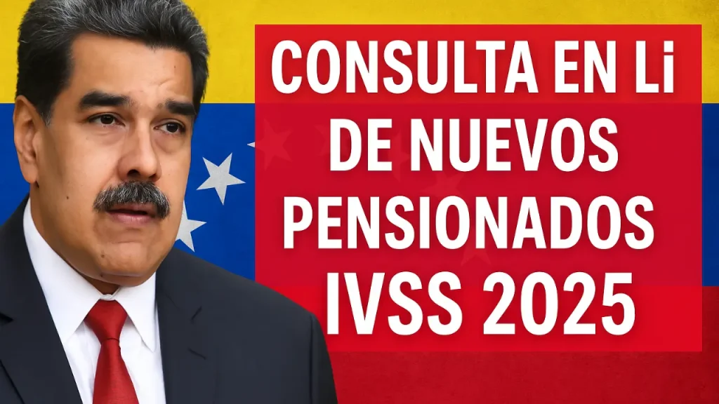 Consulta en Línea de Nuevos Pensionados IVSS 2025 Listado y Requisitos