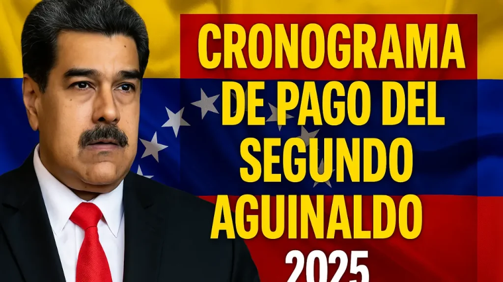 Cronograma de pago del segundo aguinaldo 2025 en Venezuela fechas clave de noviembre
