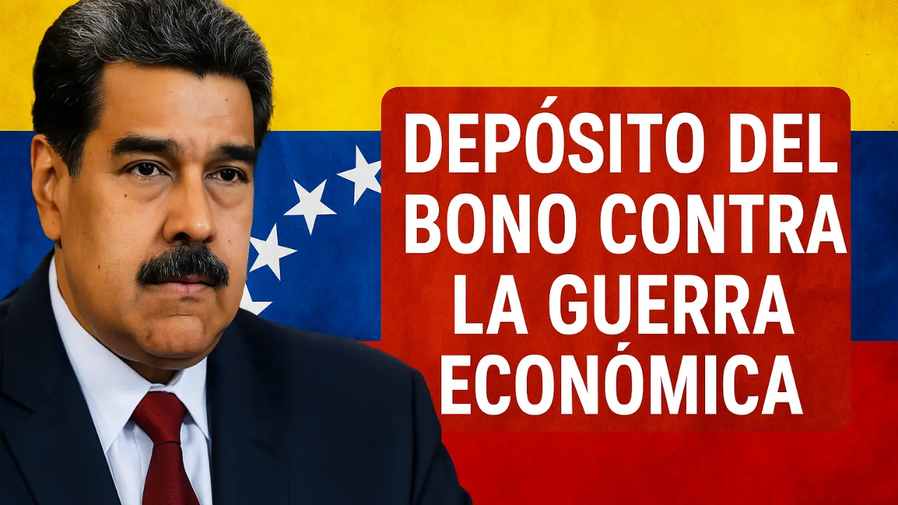 Depósito del Bono Contra la Guerra Económica – Noviembre 2025 para Pensionados