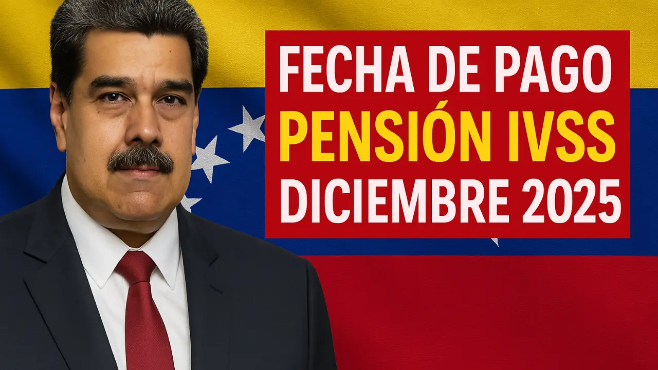 Fecha de pago Pensión IVSS Diciembre 2025 Cobro adelantado y monto oficial