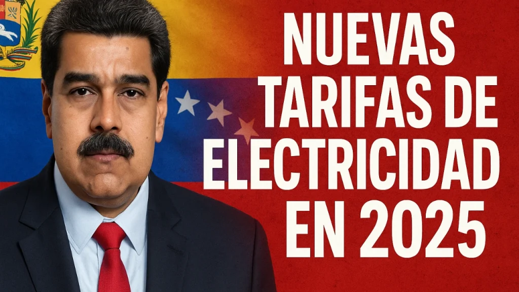 Nuevas tarifas de electricidad en 2025