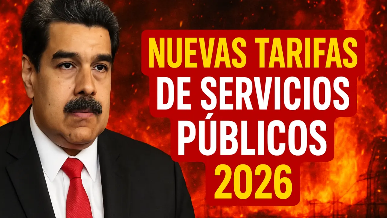 Nuevas tarifas de servicios públicos 2026: agua, luz, internet y telefonía