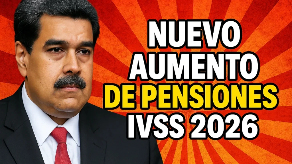 Nuevo aumento de pensiones IVSS 2026 cuánto cobrarán los jubilados y desde cuándo