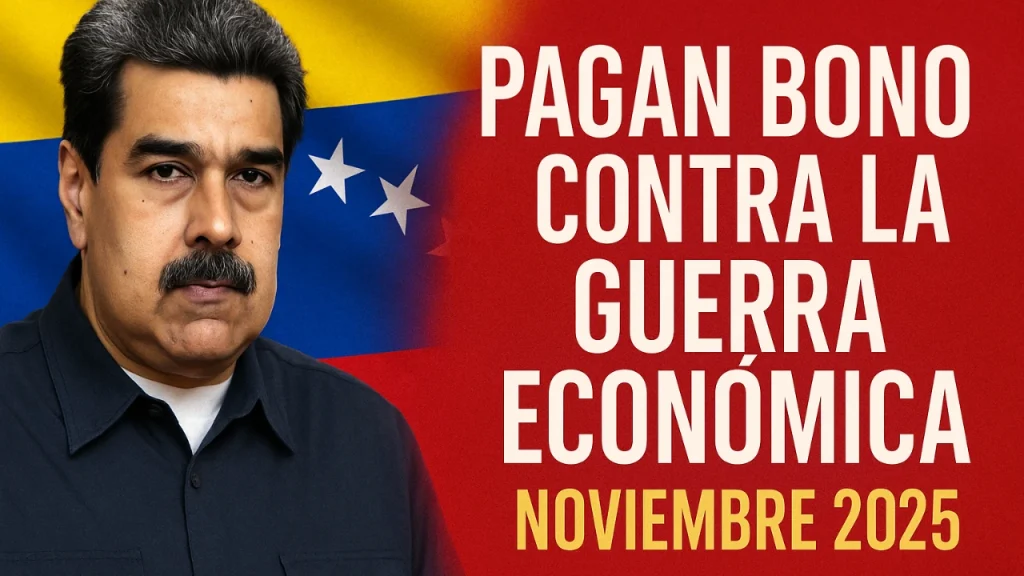 Pagan Bono Contra la Guerra Económica Noviembre 2025
