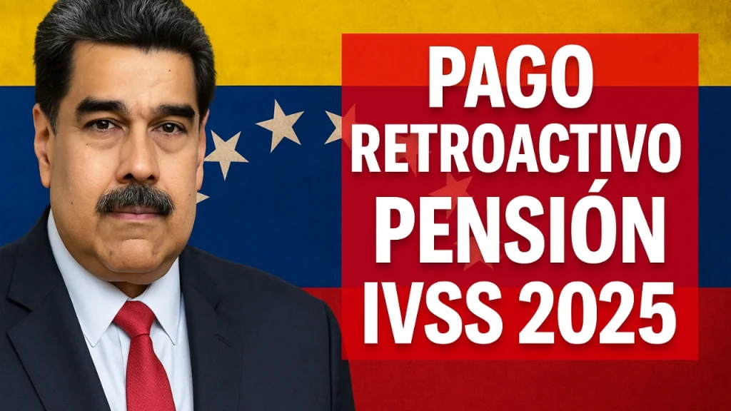 Pago retroactivo pensión IVSS 2025 ¿Existe depósito pendiente para jubilados