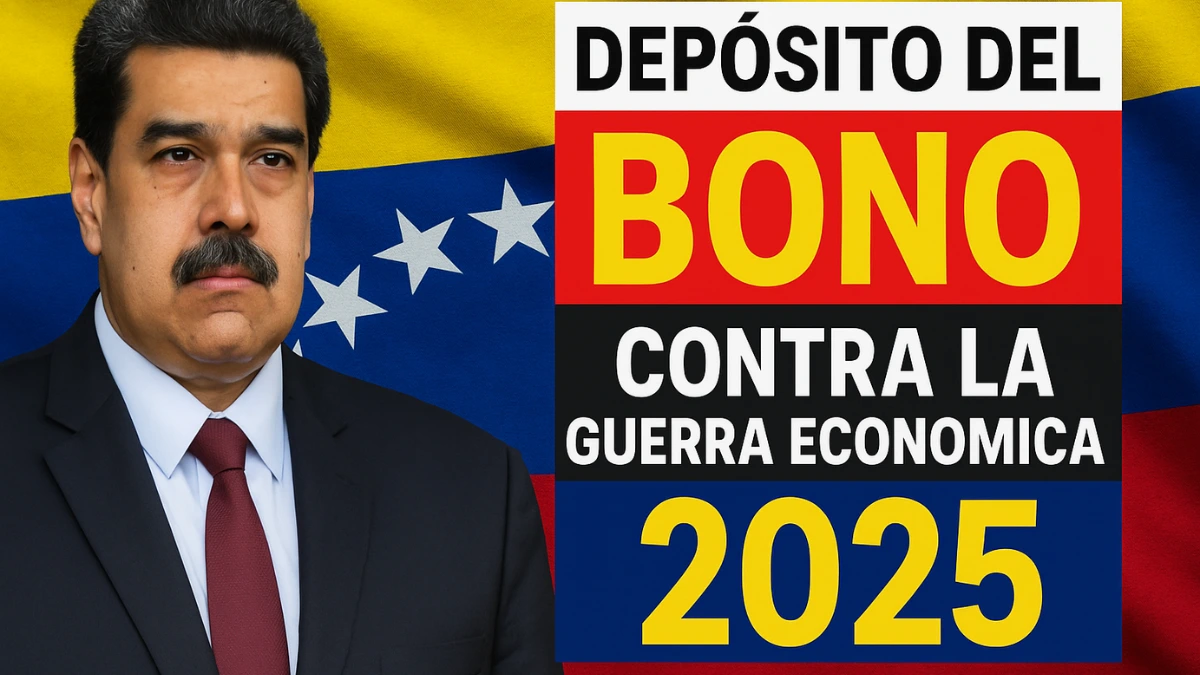 Depósito del Bono Contra la Guerra Económica – diciembre 2025 para pensionados vía Sistema Patria
