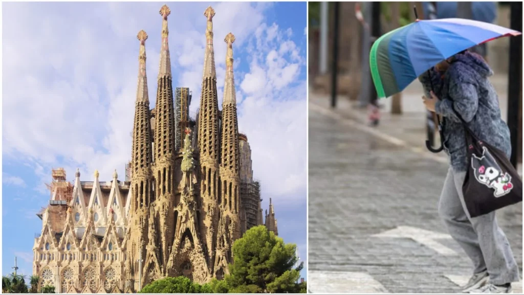 Una mujer de 46 años fallece en Barcelona tras desplomarse un tejado por el fuerte viento